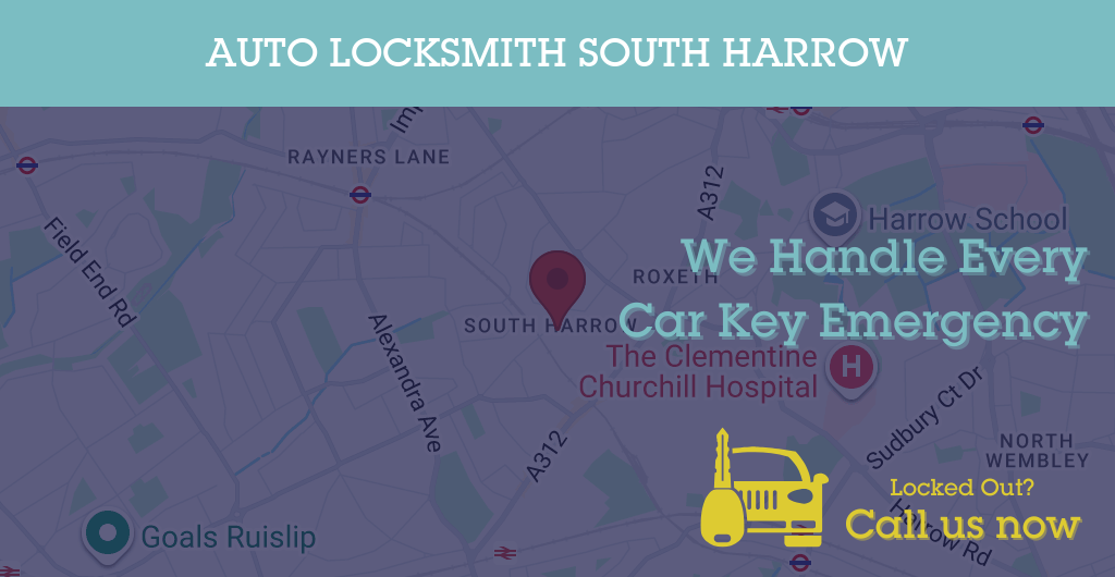 Auto Locksmith Services in South Harrow - HA postcode